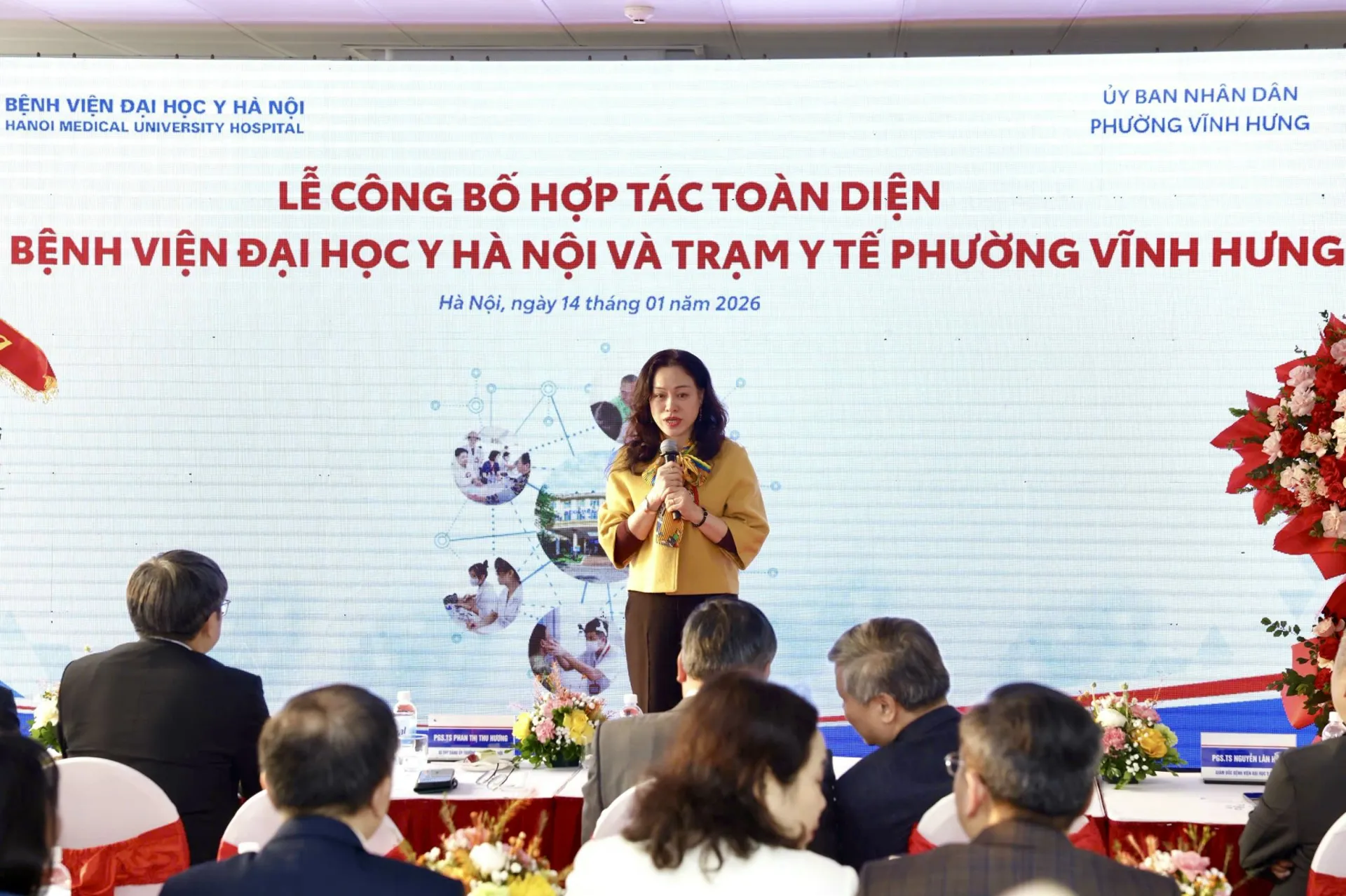 PGS.TS Phan Thị Thu Hương ph&aacute;t biểu