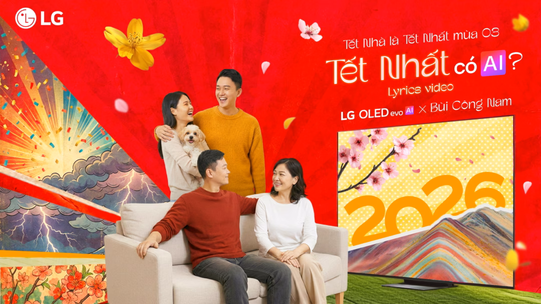LG khởi động chiến dịch Tết Nh&agrave; L&agrave; Tết Nhất