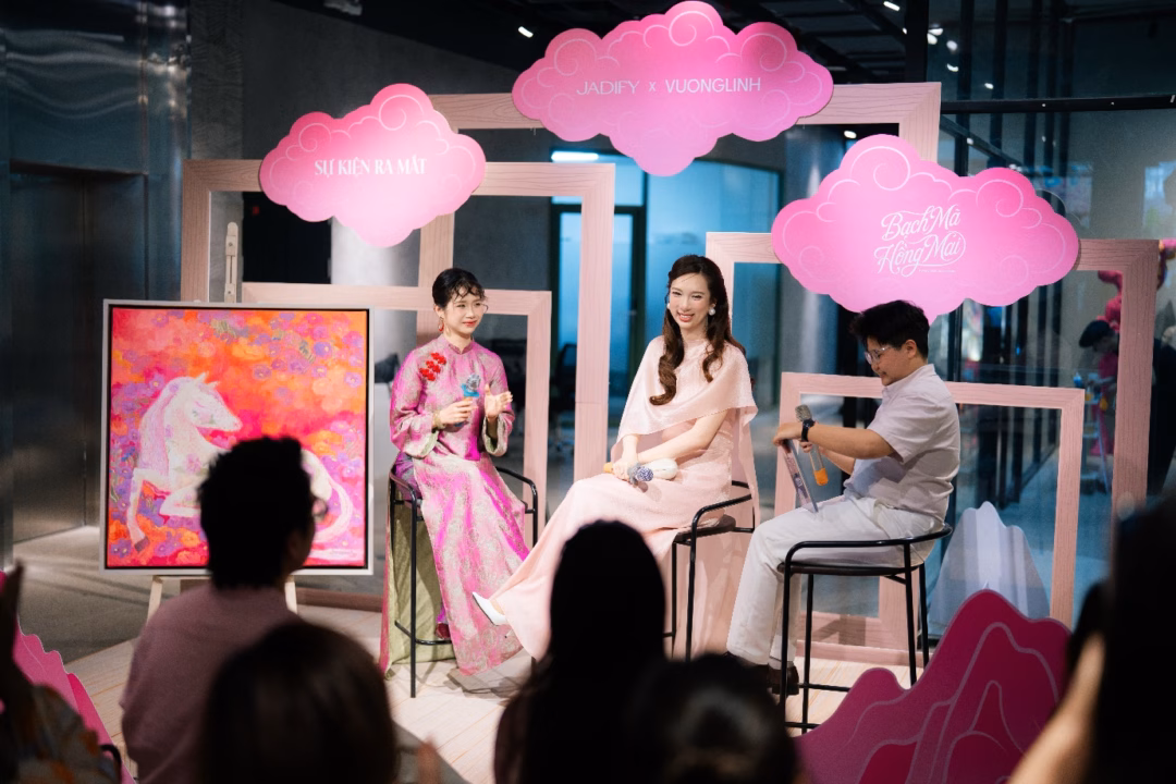 Sự kiện ra mắt B&igrave;nh giữ nhiệt Bạch M&atilde; Hồng Mai