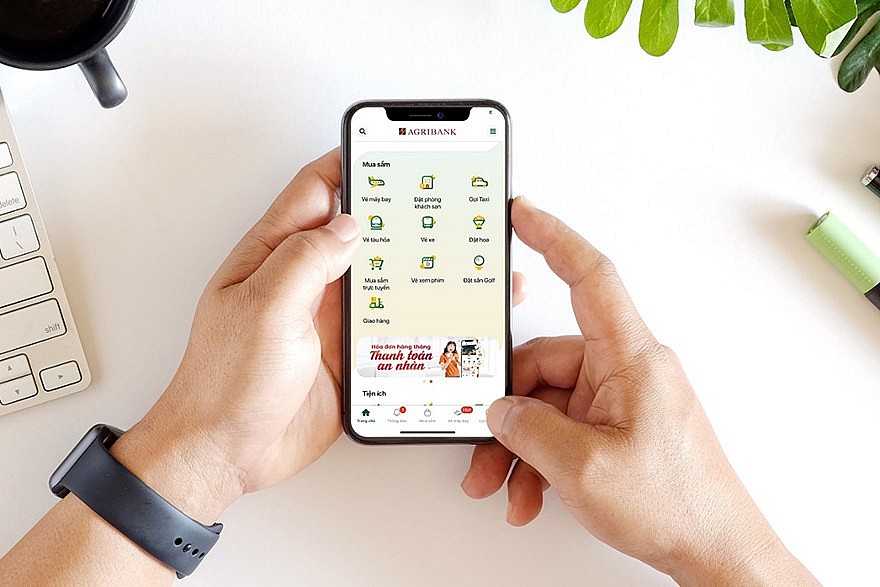 Rước “lộc vàng” khi mở tài khoản Agribank E-Mobile Banking