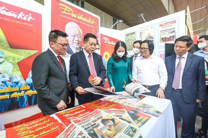Đại biểu tham dự Hội báo toàn quốc
