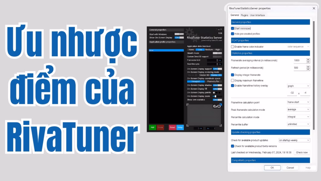 Ưu và nhược điểm của RivaTuner
