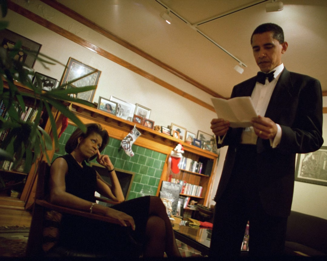 Căn hộ của Obama hé lộ phong cách nội thất đang lên ngôi (Image credit: Charles Ommanney via Getty Images)