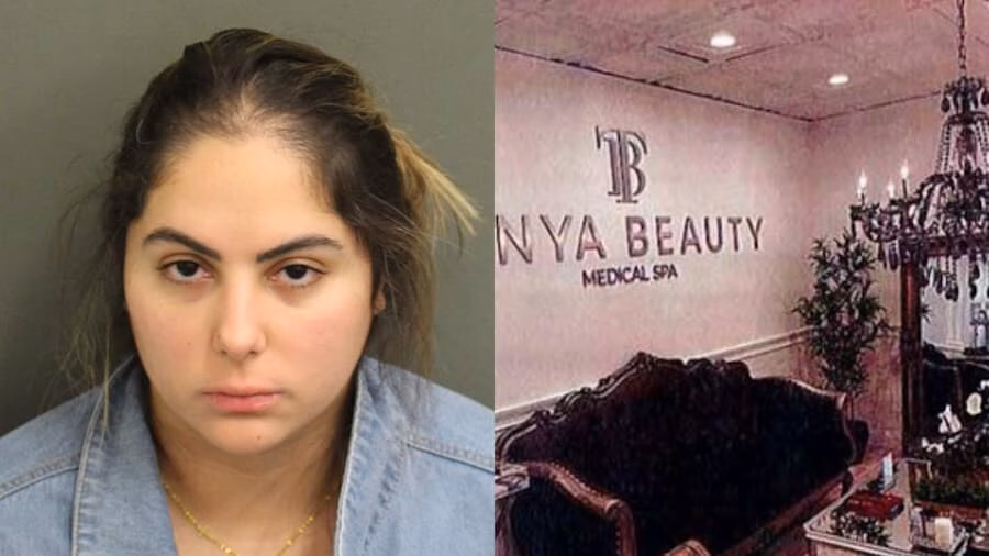 Nữ thẩm mỹ viên ‘chui’ làm đẹp cho khách bị bỏng, sưng vù cằm Photo of Gabriela Magalhaes Pereira included in an affidavit for arrest warrant (Metropolitan Bureau of Investigation)