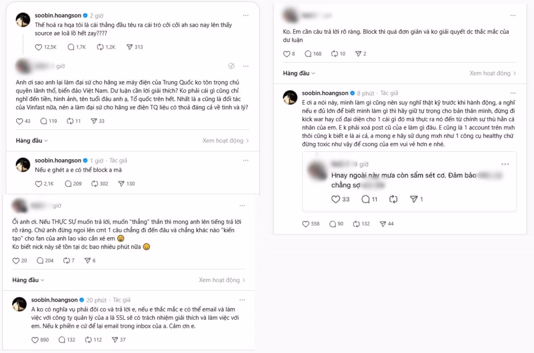 SOOBIN đáp trả antifan gay gắt SOOBIN đáp trả antifan