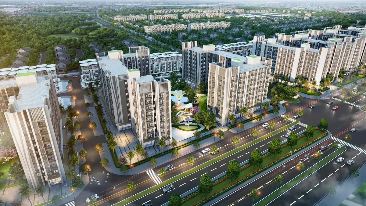 Phối cảnh lô NOXH-03 Happy Home Thanh Hóa Phối cảnh lô NOXH-03 Happy Home Thanh Hóa