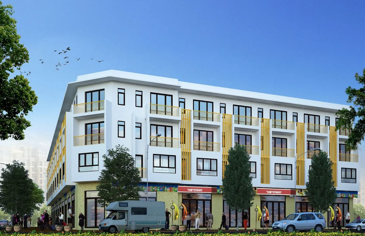 Shophouse chợ trung tâm