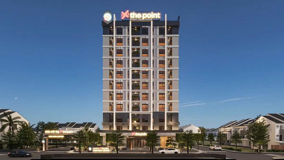 The Point - dự án mới trên thị trường bất động sản Nghệ An The Point - khu căn hộ tiện ích phức hợp hiện đại