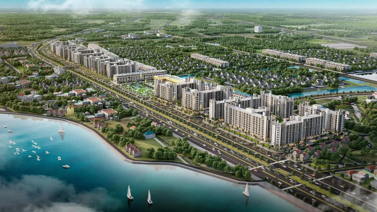 Phối cảnh tổng thể NOXH Happy Home Thanh Hóa của Tập đoàn Vingroup Phối cảnh tổng thể NOXH Happy Home Thanh Hóa của Tập đoàn Vingroup