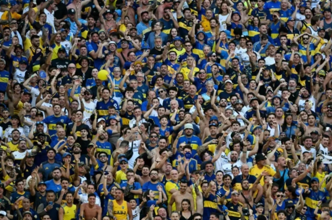Người hâm mộ Boca Juniors Người hâm mộ Boca Juniors trên khán đài
