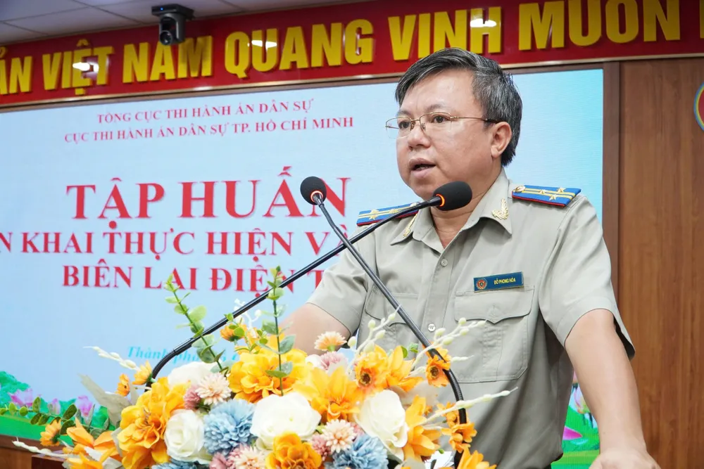 Ông Đỗ Phong Hóa, Phó Cục trưởng Ông Đỗ Phong Hóa, Phó Cục trưởng Cục THADS TP.HCM