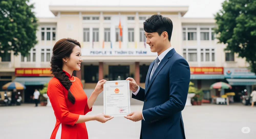 Đăng ký kết hôn sau sáp nhập