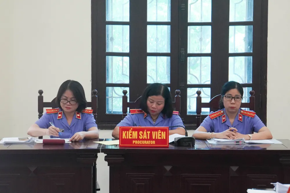 Đại diện VKSND tại phiên tòa