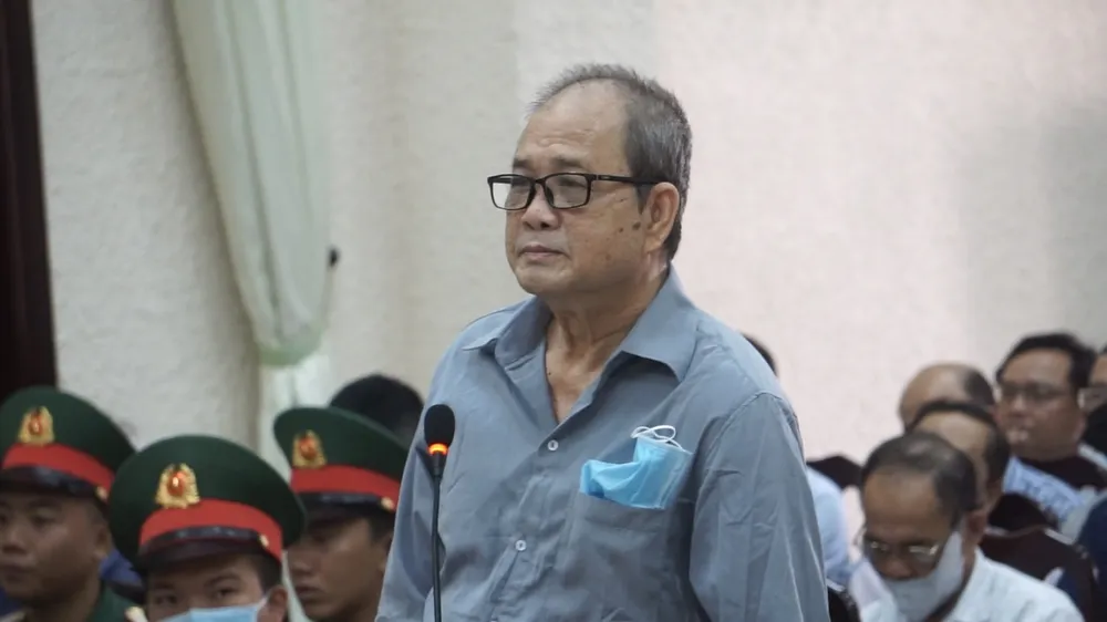 Bị cáo Võ Thành Tiên Bị cáo Võ Thành Tiên