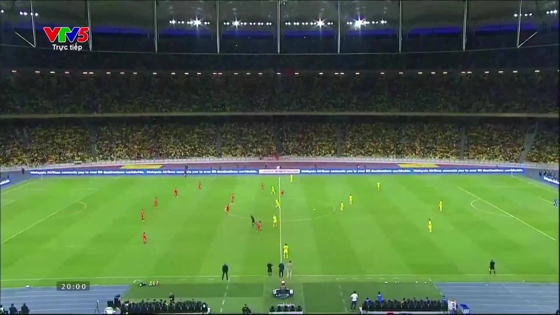 Malaysia thắng đậm Malaysia thắng Việt Nam 4-0
