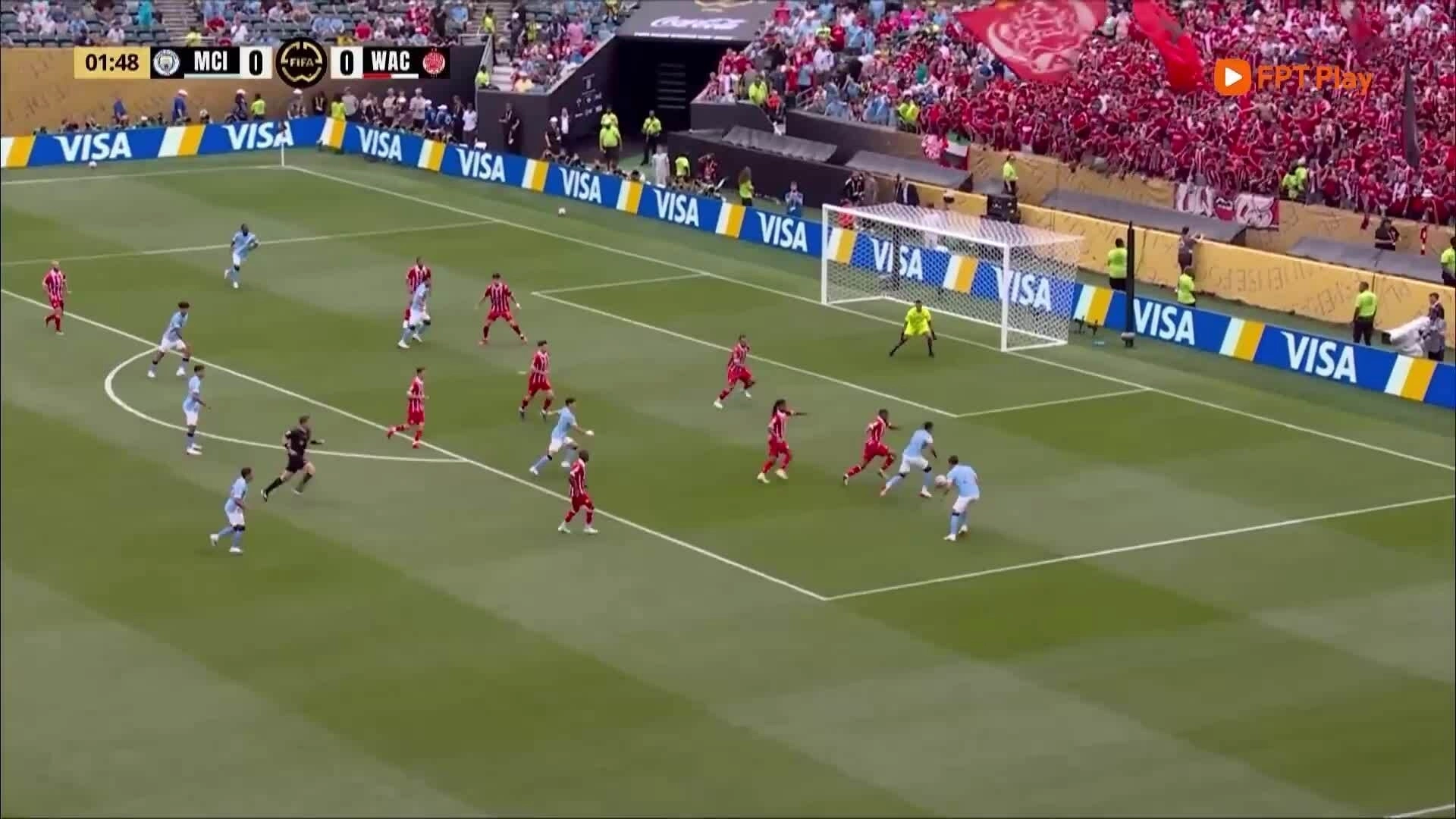 Trận đấu Man City và Wydad