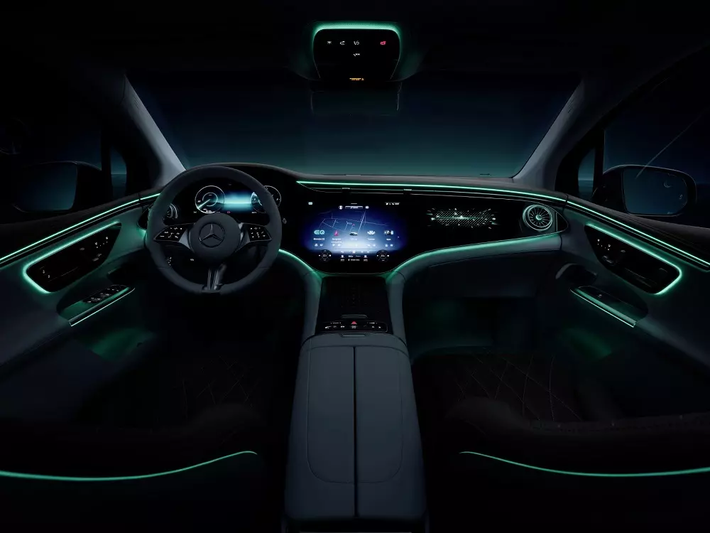 Ánh sáng Ambient Light trên xe Mercedes-Benz Ánh sáng Ambient Light trên xe Mercedes-Benz