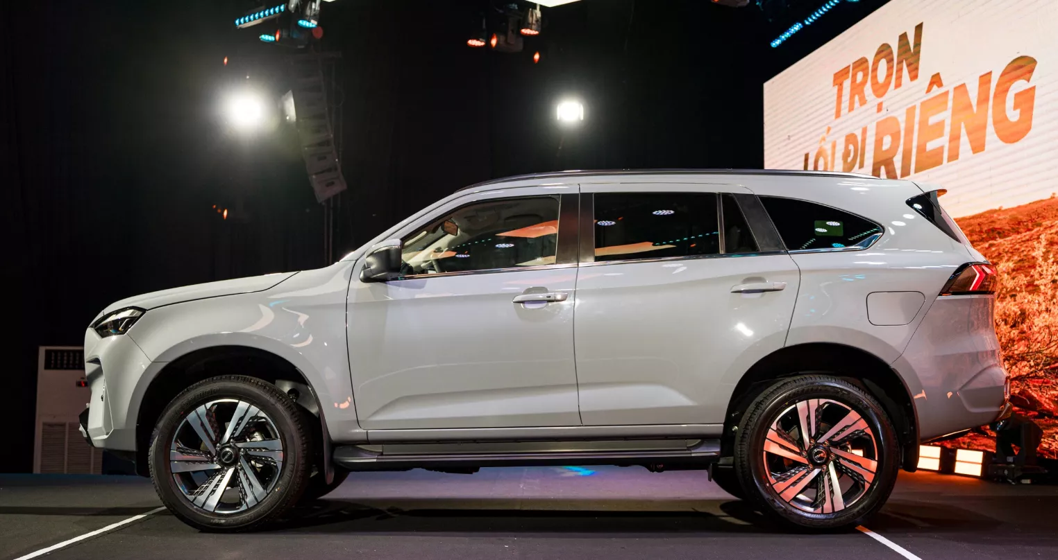 Kích thước của Isuzu mu-X 2025 Kích thước của Isuzu mu-X 2025