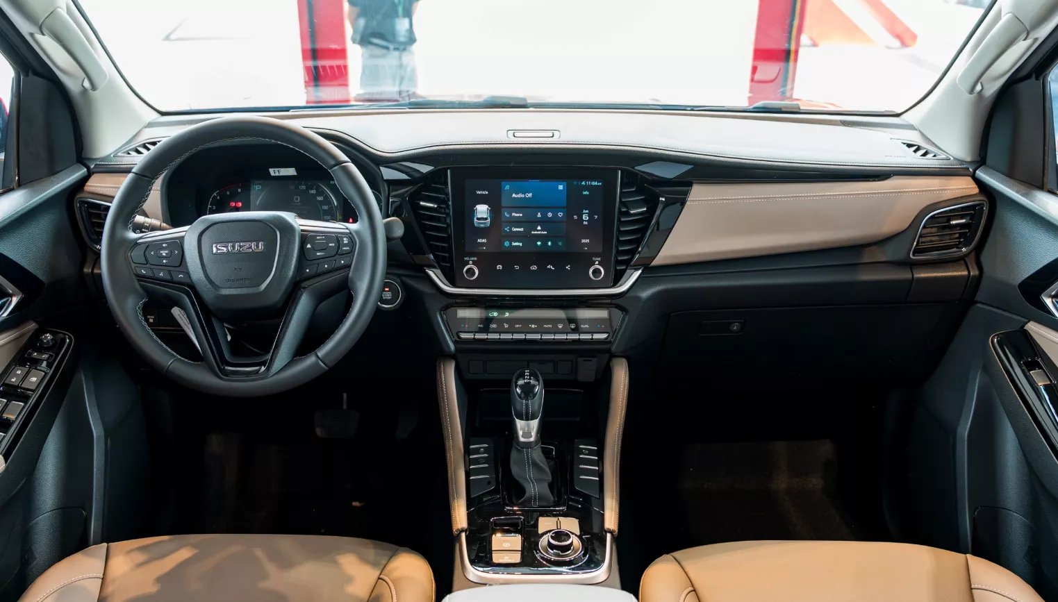 Nội thất Isuzu mu-X 2025 Nội thất Isuzu mu-X 2025