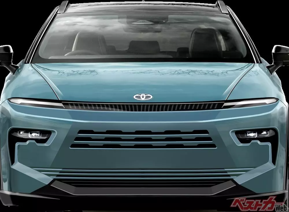 Hình ảnh phác họa của Toyota Harrier/Venza thế hệ mới Hình ảnh phác họa của Toyota Harrier/Venza thế hệ mới