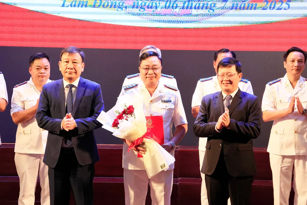 Lễ công bố quyết định thành lập cơ quan Thi hành án dân sự tỉnh Lâm Đồng
