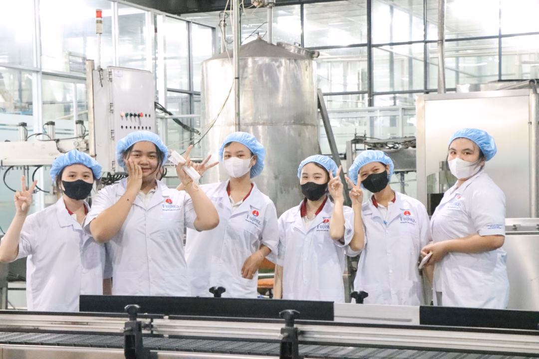 Sinh viên Bách Khoa Sài Gòn học hỏi kinh nghiệm từ doanh nghiệp Nhật Bản Học từ thực tế sản xuất với chuyến tham quan công ty tnhh Fujiwa Việt Nam 3