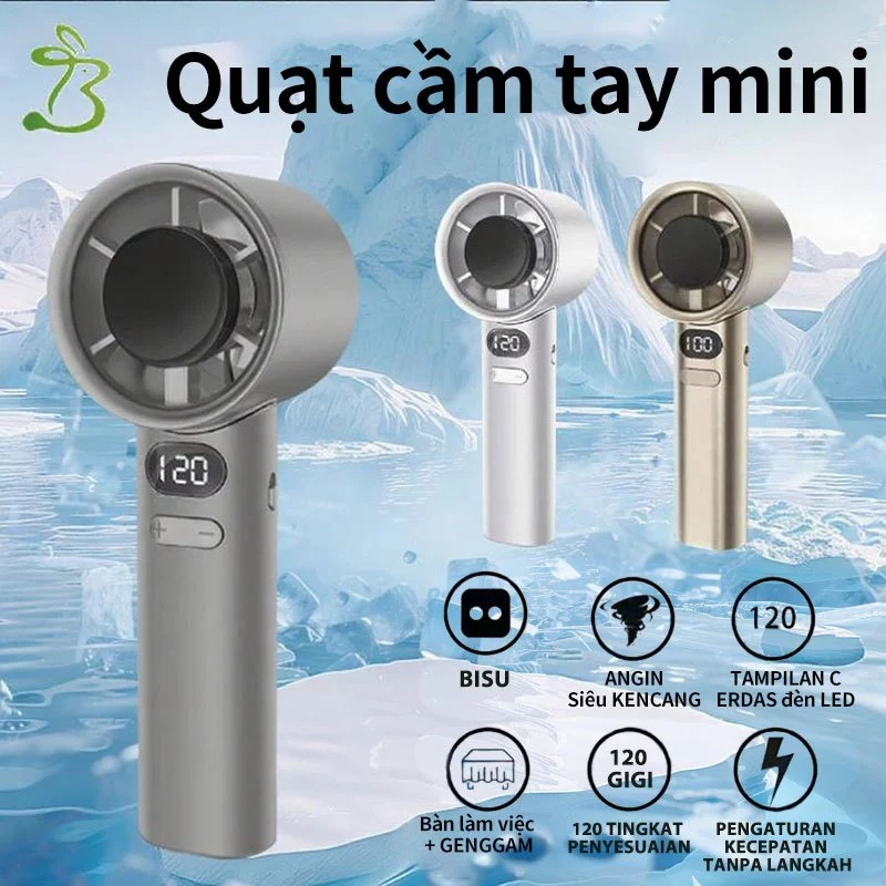 Sử dụng quạt cầm tay mini mà vẫn cảm thấy nóng? Đây là điều bạn cần biết về quạt cầm tay có thể sạc lại