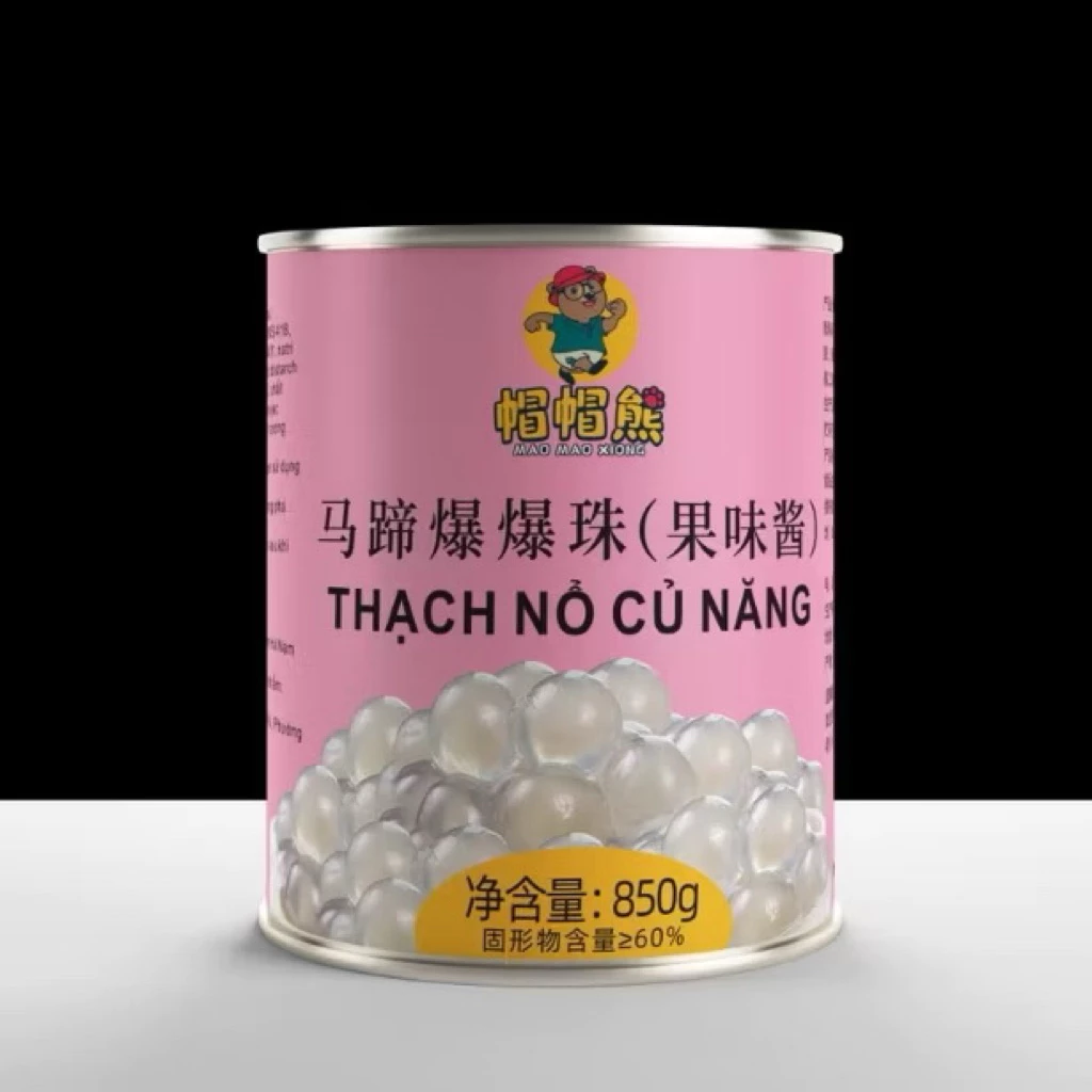 Mẹo chọn thạch nổ củ năng phù hợp cho bé, tránh sai lầm khi mua
