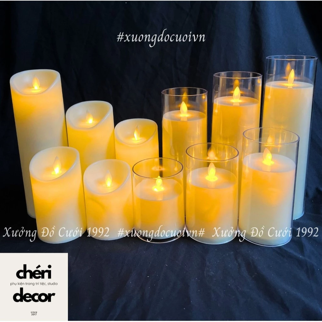 Làm sao để chọn bộ nến điện tử trang trí phù hợp cho bữa tiệc sinh nhật hoặc đám cưới ngoài trời?