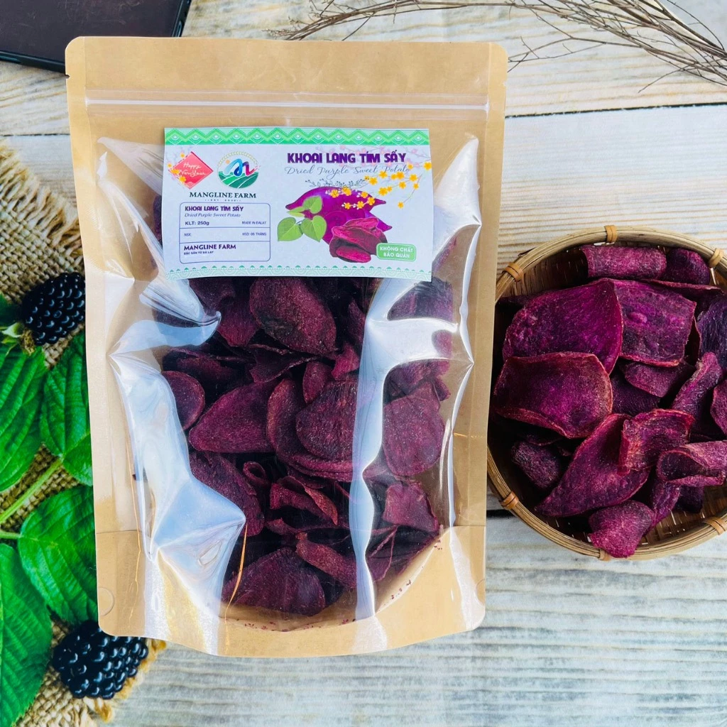 Làm thế nào để chọn Khoai lang tím sấy giòn ngon nhất – Lỗi thường gặp của người mua và bí quyết từ người dùng