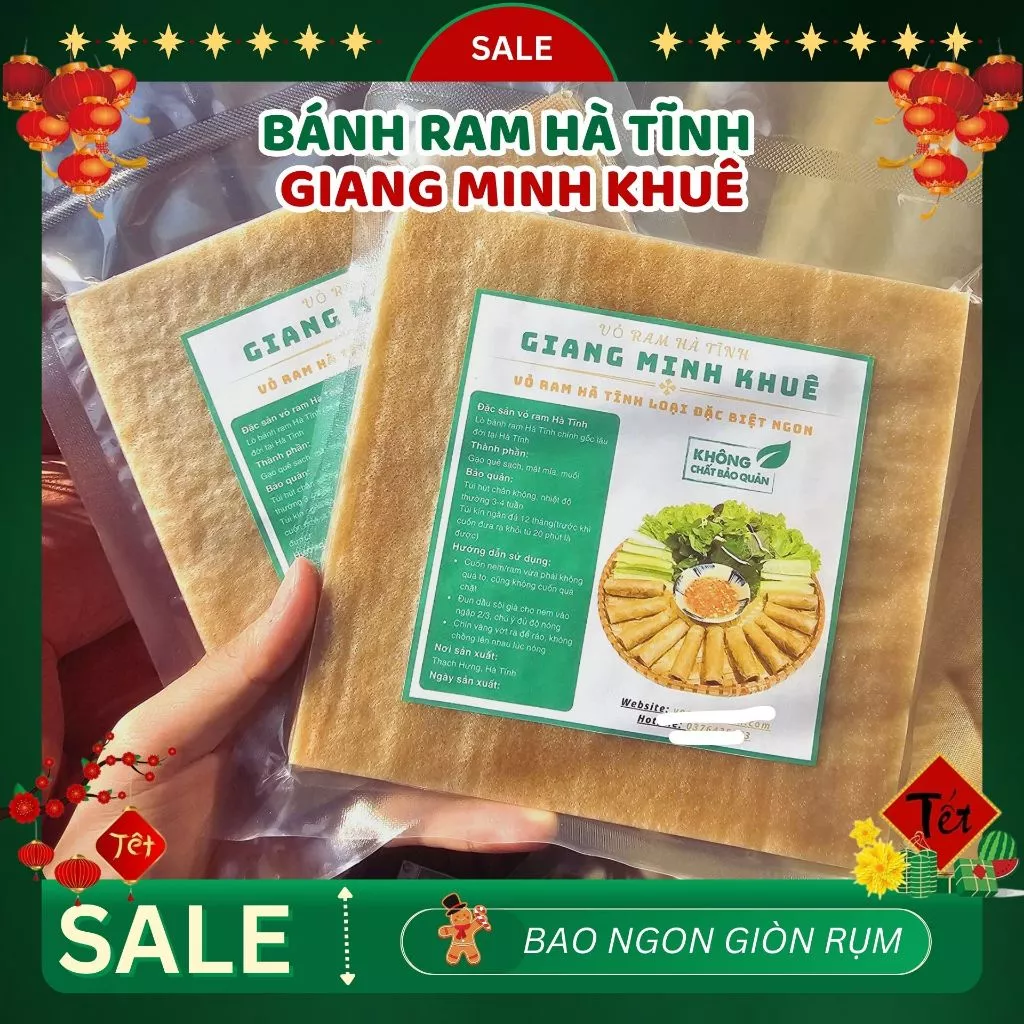 Làm sao để bảo quản bánh ram Hà Tĩnh không bị cứng hay mất giòn?