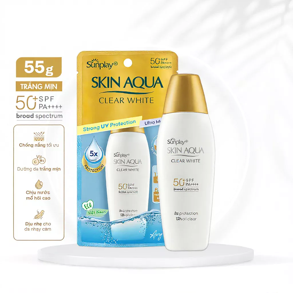Làm thế nào để kem chống nắng thực sự phát huy tác dụng: Tôi đã học được gì từ Sunplay Skin Aqua Clear White SPF50+