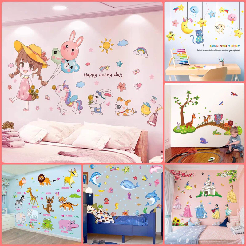 Làm thế nào để decal trang trí phòng ngủ cho bé không bị bong tróc chỉ sau vài ngày dán?