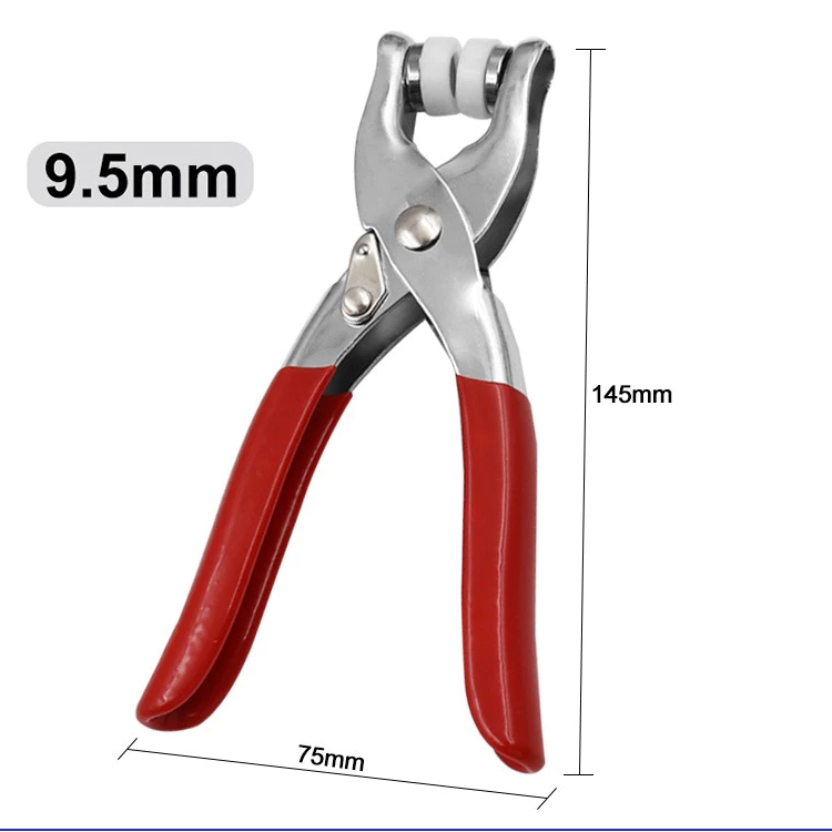 Làm sao để không bị đau tay khi bấm khuy áo với kìm bấm kim loại?