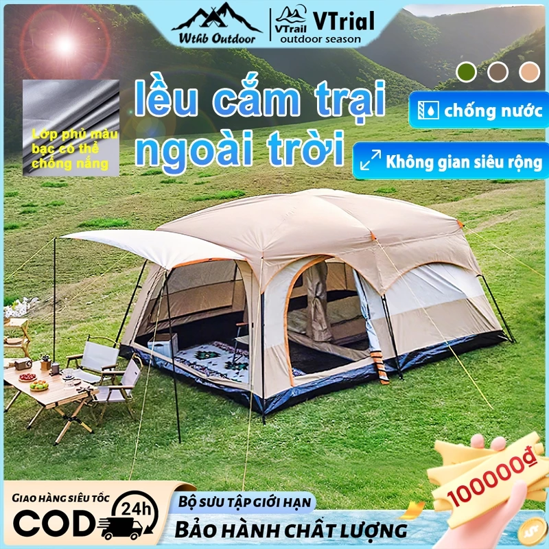 Lều Cắm Trại Cho Người Mới: Những Điều Bạn Cần Biết Trước Khi Mua Để Tránh Rắc Rối Ngoài Tự Nhiên