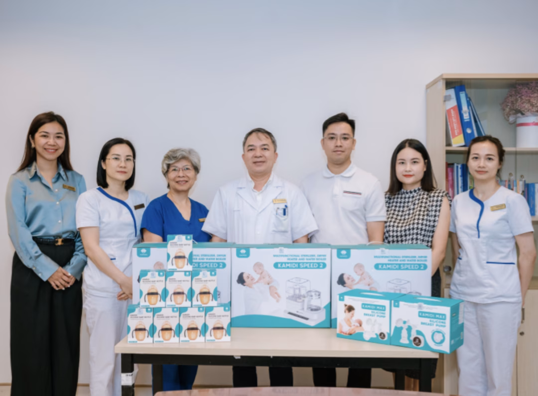 Kamidi &ndash; thương hiệu mẹ v&agrave; b&eacute; được c&aacute;c bệnh viện v&agrave; nh&agrave; ph&acirc;n phối lựa chọn