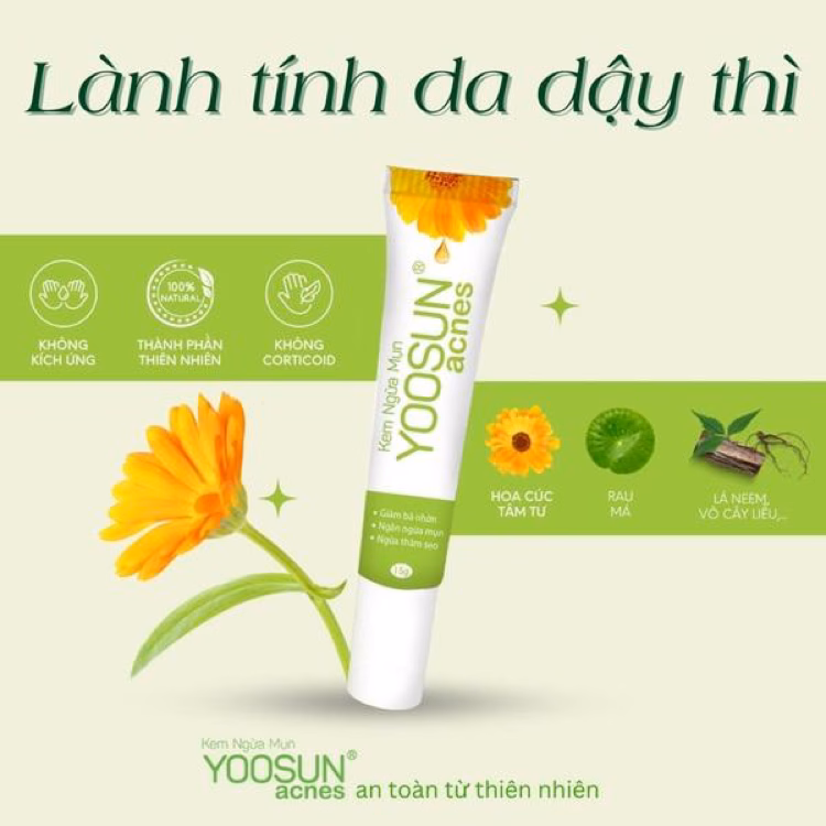 Yoosun Acnes cho da mụn