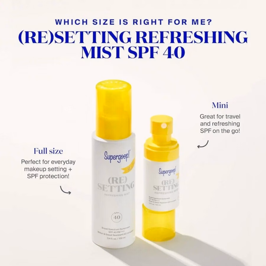 Supergoop! (Re)setting Refreshing Mist SPF40