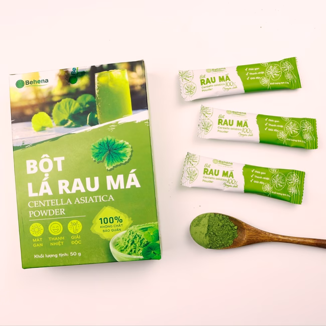 Bí quyết skincare với bột rau má giúp hồi sinh làn da của CEO Linh Đặng Bột rau má Behena