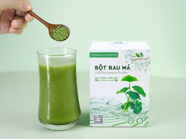 Bí quyết skincare với bột rau má giúp hồi sinh làn da của CEO Linh Đặng Bột rau má Goce