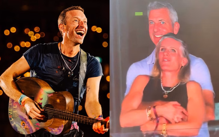 Messi và vợ bị bắt gặp trên 'kiss cam' tại concert Coldplay, phản ứng trái ngược với CEO công nghệ - Ảnh 4.