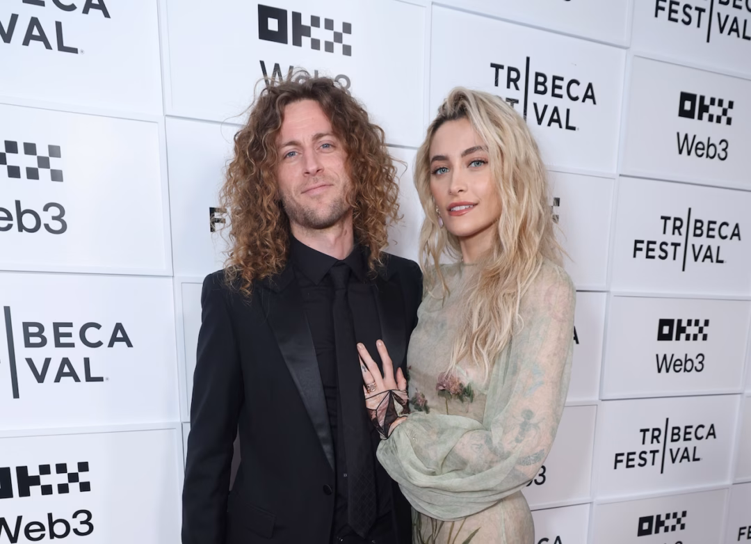 (L-R) Justin Long and Paris Jackson attend the "One Spoon Of Chocolate" premiere during the 2025 Tribeca Festival at BMCC Theater on June 8, 2025, in New York City. (Photo by Rob Kim/Getty Images for Tribeca Festival)Getty Images