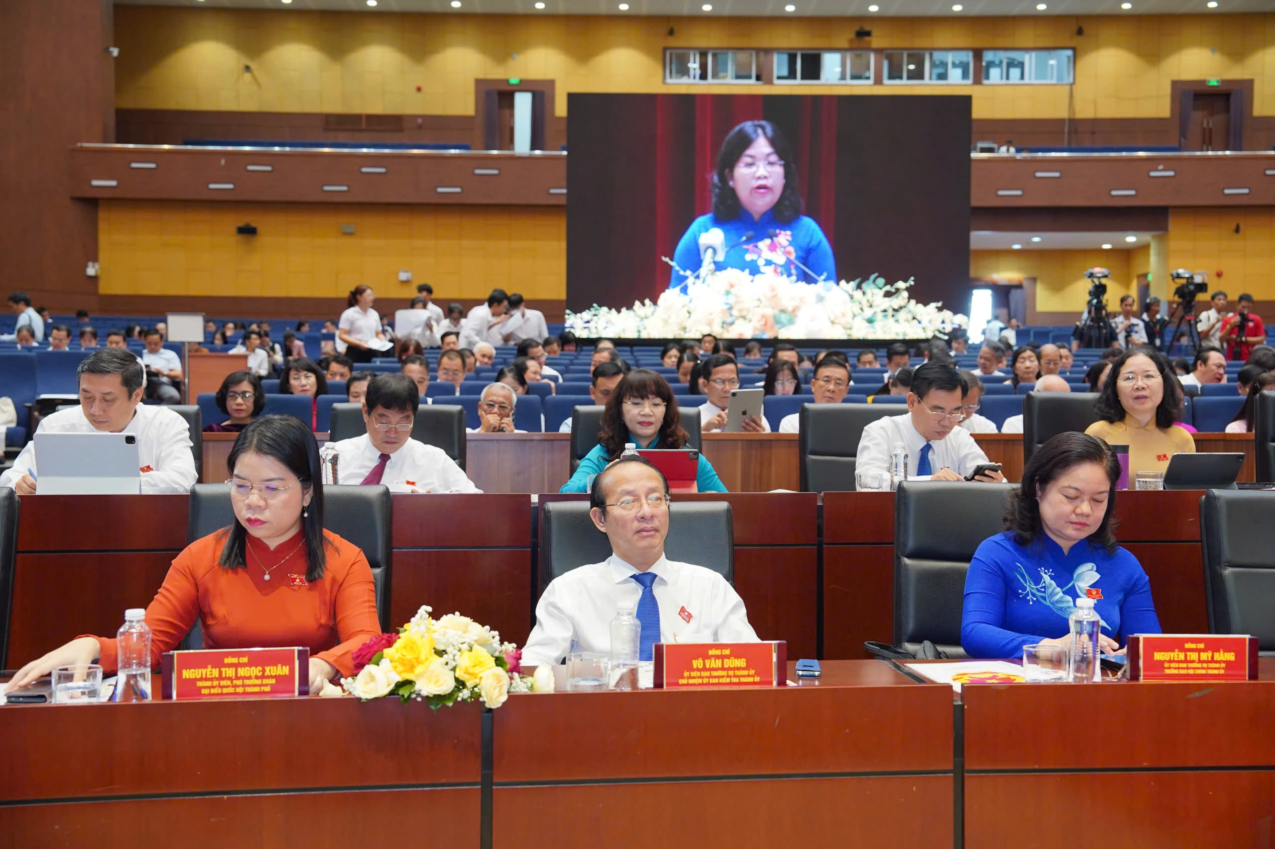 Các đại biểu tham dự kỳ họp HĐND TP.HCM