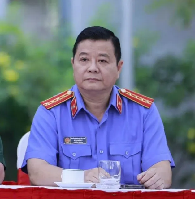 Phó viện trưởng VKSND TP.HCM Võ Quang Huy. Ảnh: VKSND TP.HCM