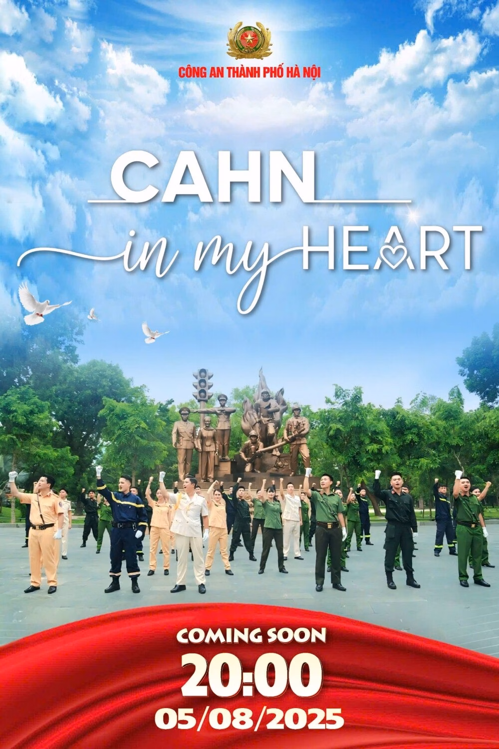 Công an Hà Nội ra mắt MV âm nhạc ‘Công an Hà Nội trong trái tim tôi’ Khi âm nhạc hòa cùng trái tim người lính