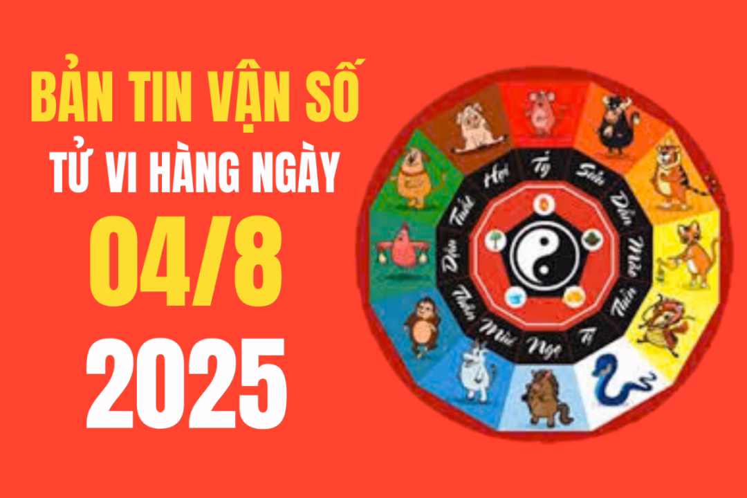Tử vi - Vận số ngày 4/8/2025: Tuổi Dậu: Tuổi Dậu được dự báo sẽ có một ngày may mắn, đặc biệt về tài chính.