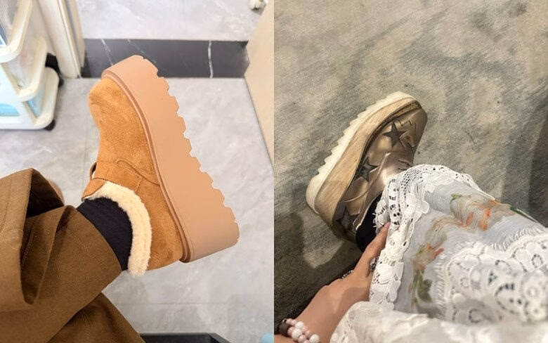 Gi&agrave;y đế cao