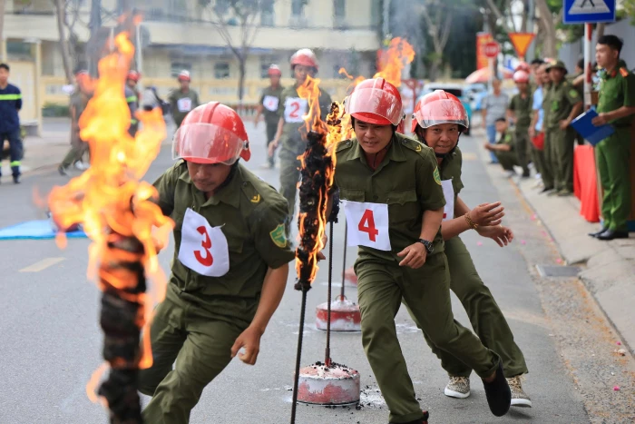 Nhiều hoạt động thiết thực tại Việt Nam hướng tới mục tiêu phát triển bền vững VIDEO: Hội thao nghiệp vụ chữa cháy của lực lượng bảo vệ an ninh trật tự ở cơ sở