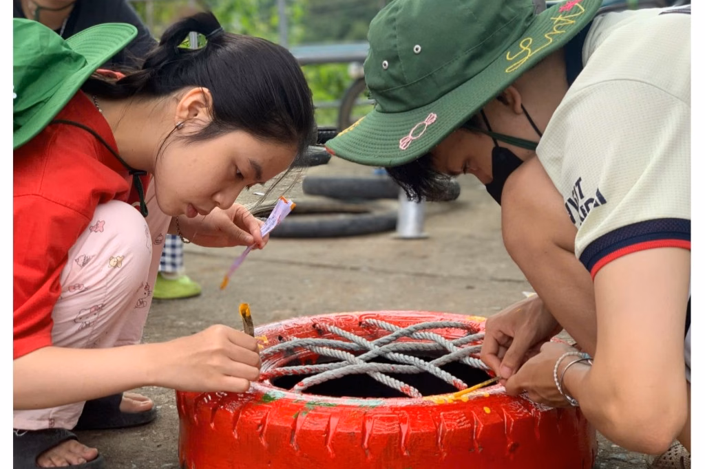 Sinh viên Kinh tế Quốc dân làm nên sự thay đổi tích cực ở vùng khó khăn