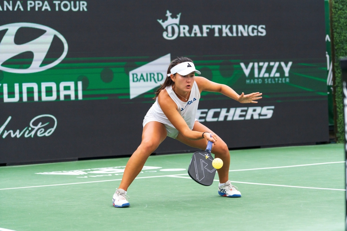 10 nữ VĐV pickleball đẹp và tài năng nhất Anna Bright từng đứng thứ 13 bảng điểm các tay vợt tennis trẻ Mỹ nhưng nhanh chóng bén duyên và thành công với pickleball.